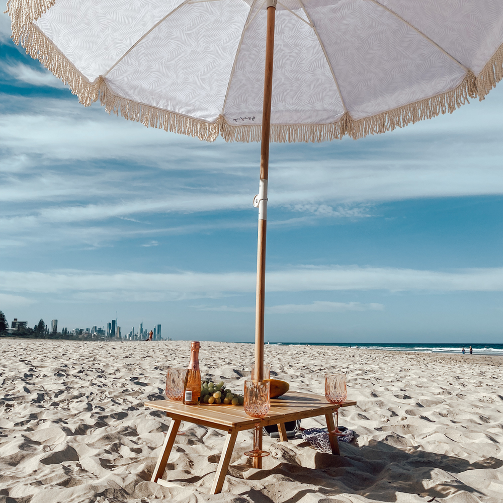 Beach Umbrella Table
